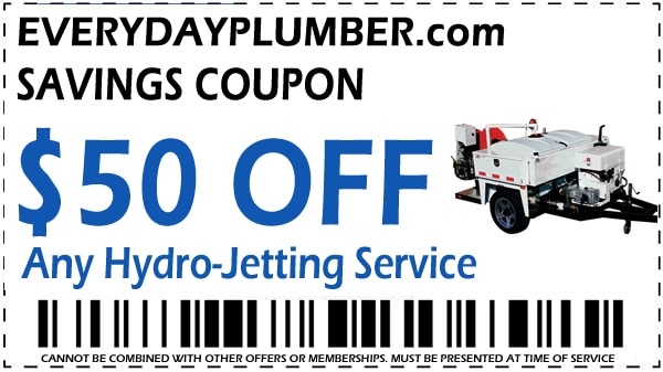 $50.00 off Coupon for Drain Jetting