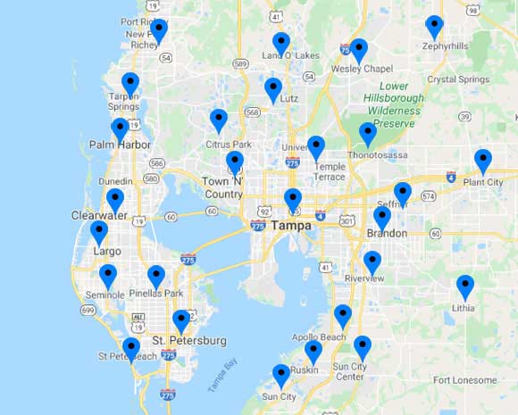 EVERYDAYPLUMBER.com Service Areas