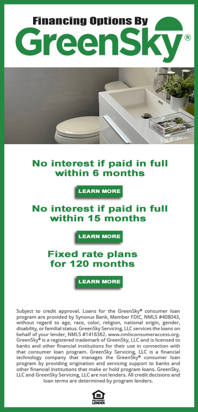 Plumbing financing promotional image for plumbing repairs in Tampa, FL