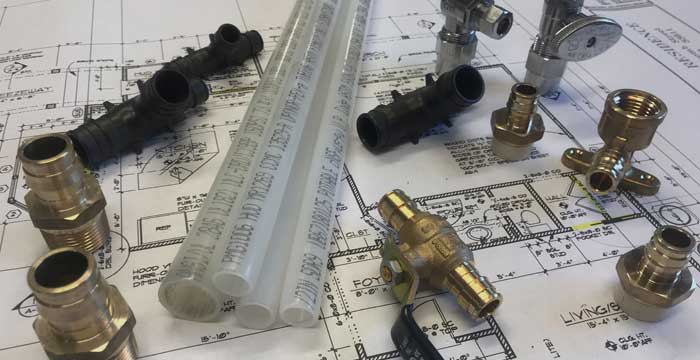 Pex-A tubing, fittings, and valves a blueprint 