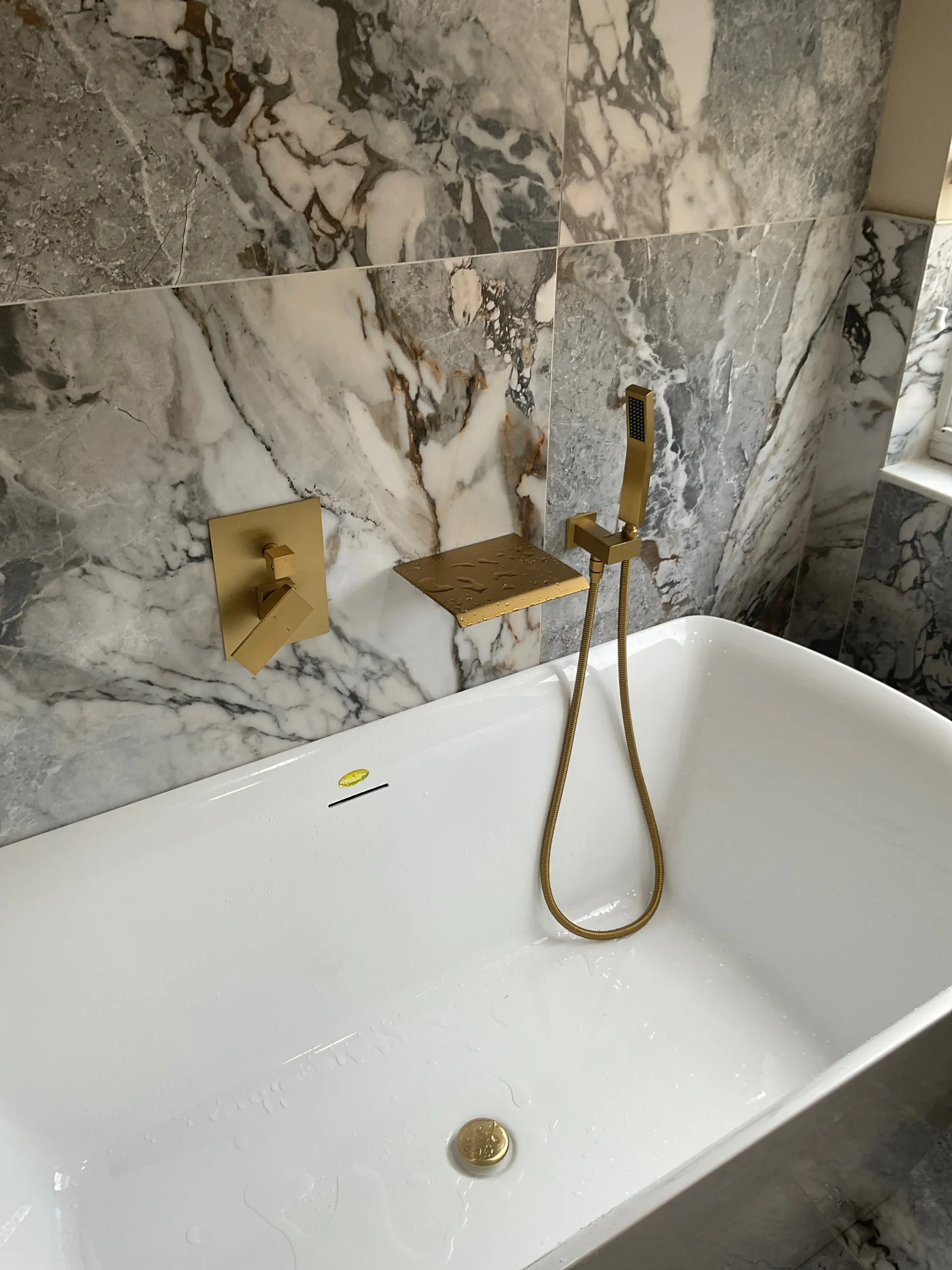 High quality bathroom plumbing remodeling job done right - example of expert Cheval Plumber craftsmanship
