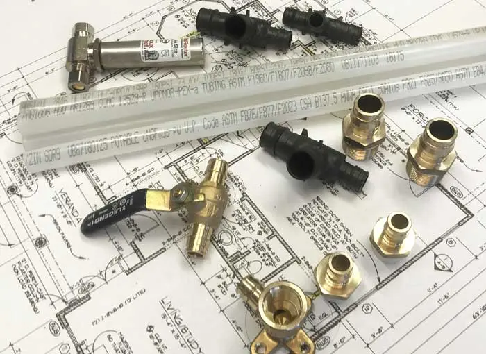 Tampa plumbing re-pipe materials and fittings for home service by EVERYDAYPLUMBER.com