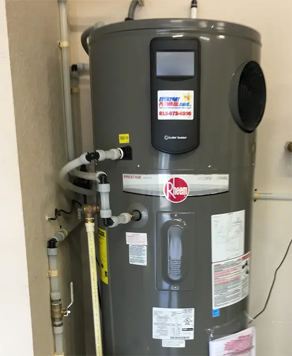 water heater repair and installation by professional Carrollwood Village plumbers
